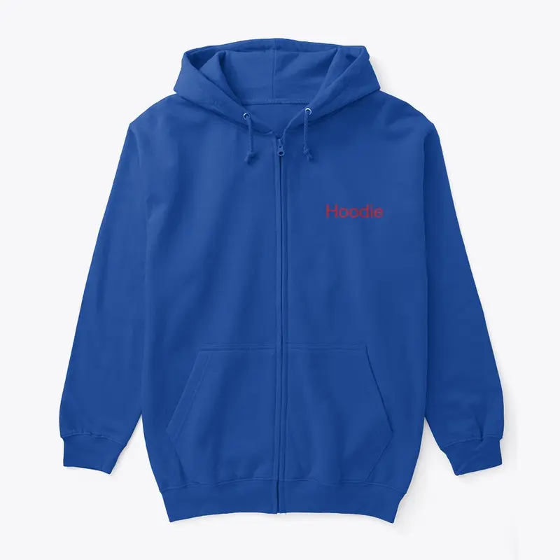 Unisex Full Zip Hoodie