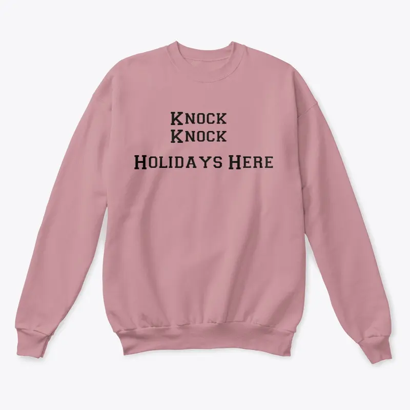 Holiday Tee Shirts knock knock