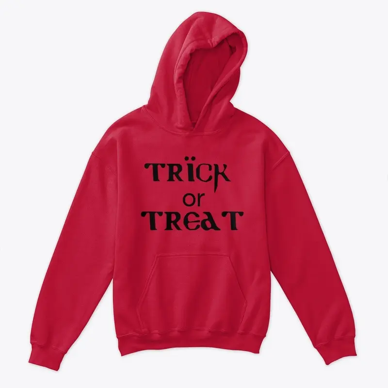 KIDS HALLOWEEN HOODIE TRICK OR TREAT