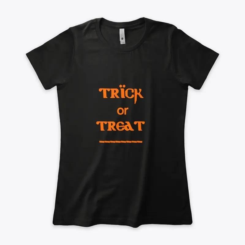 Women's Halloween Boyfriend Tee Shirt