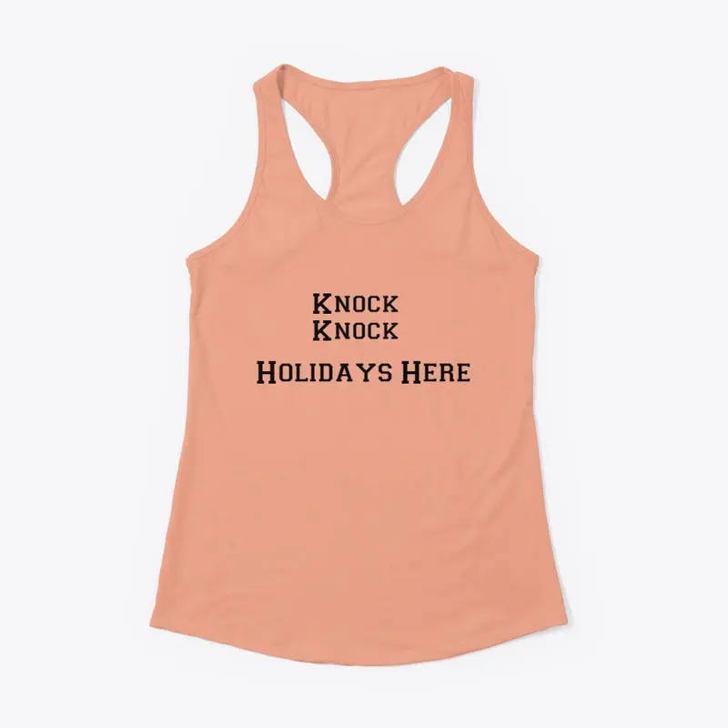 Holiday Tee Shirts knock knock