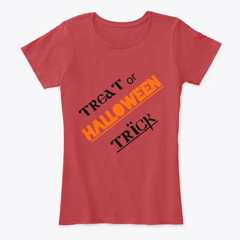 Women's Halloween Comfort Tee Shirt